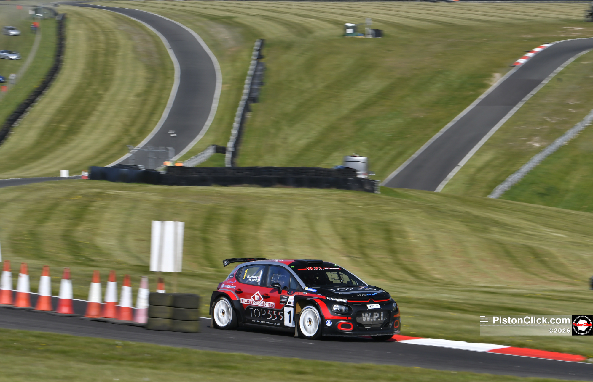 Michael Igoe Will Atkins in their Citroën C3 Rally2