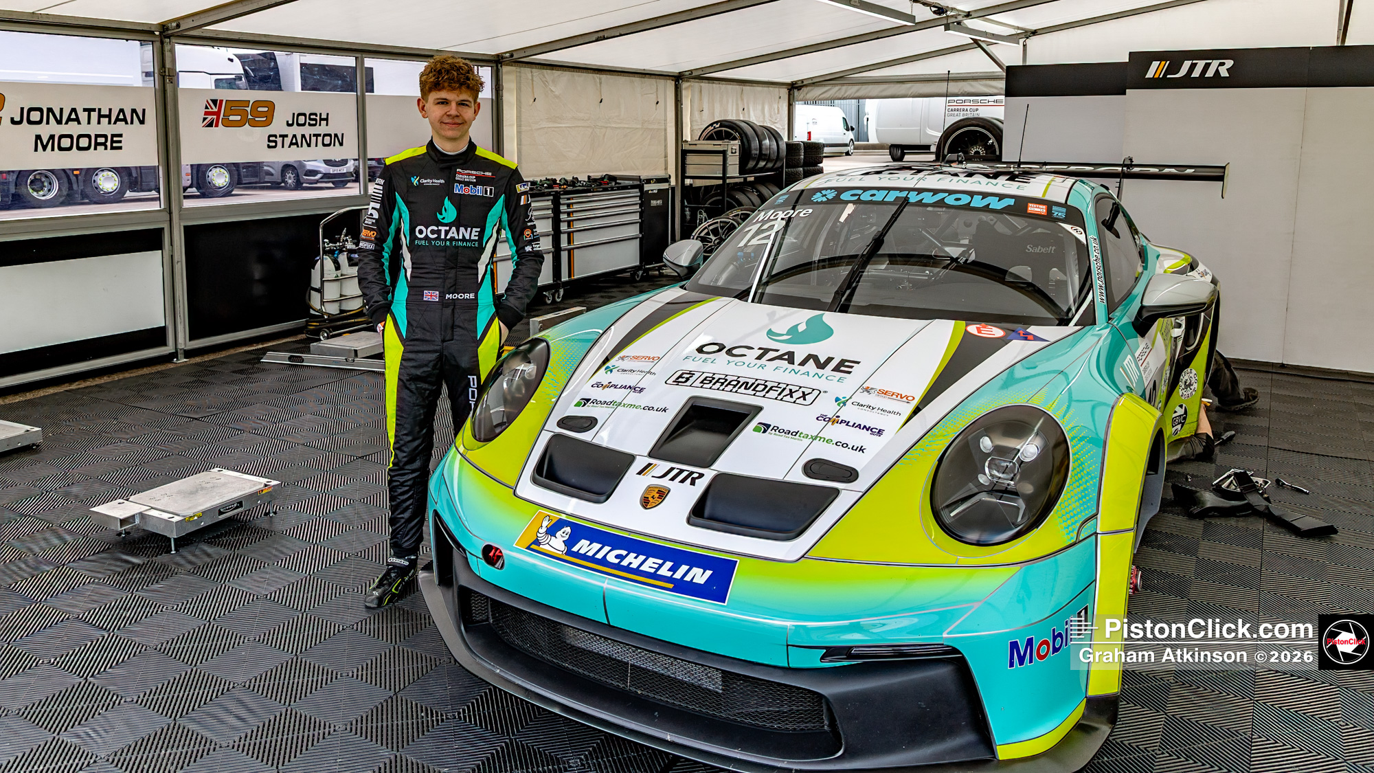 Porsche Carrera Cup Jonathan Moore