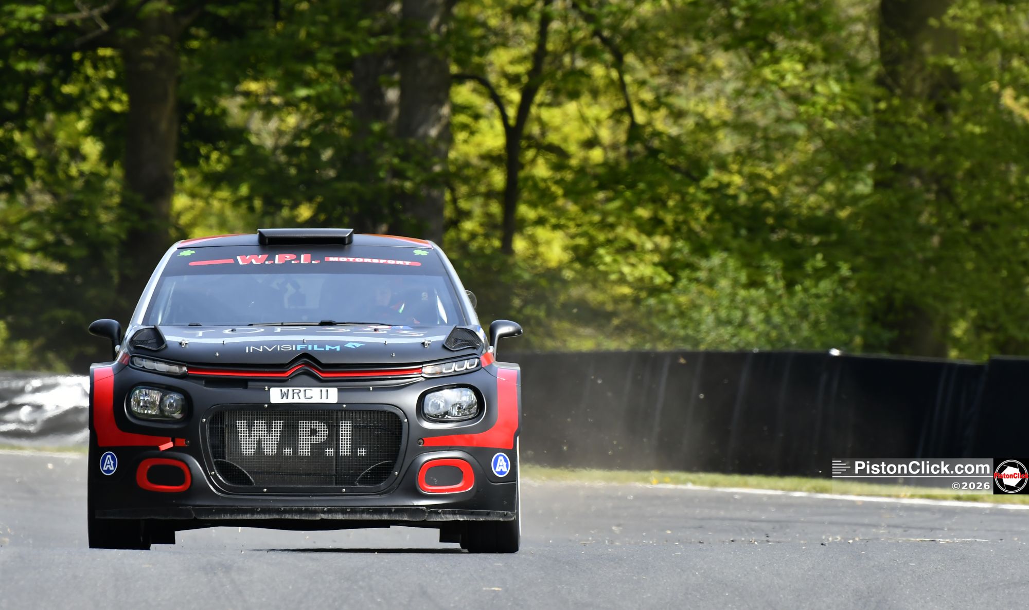 Michael Igoe Will Atkins in their Citroën C3 Rally2