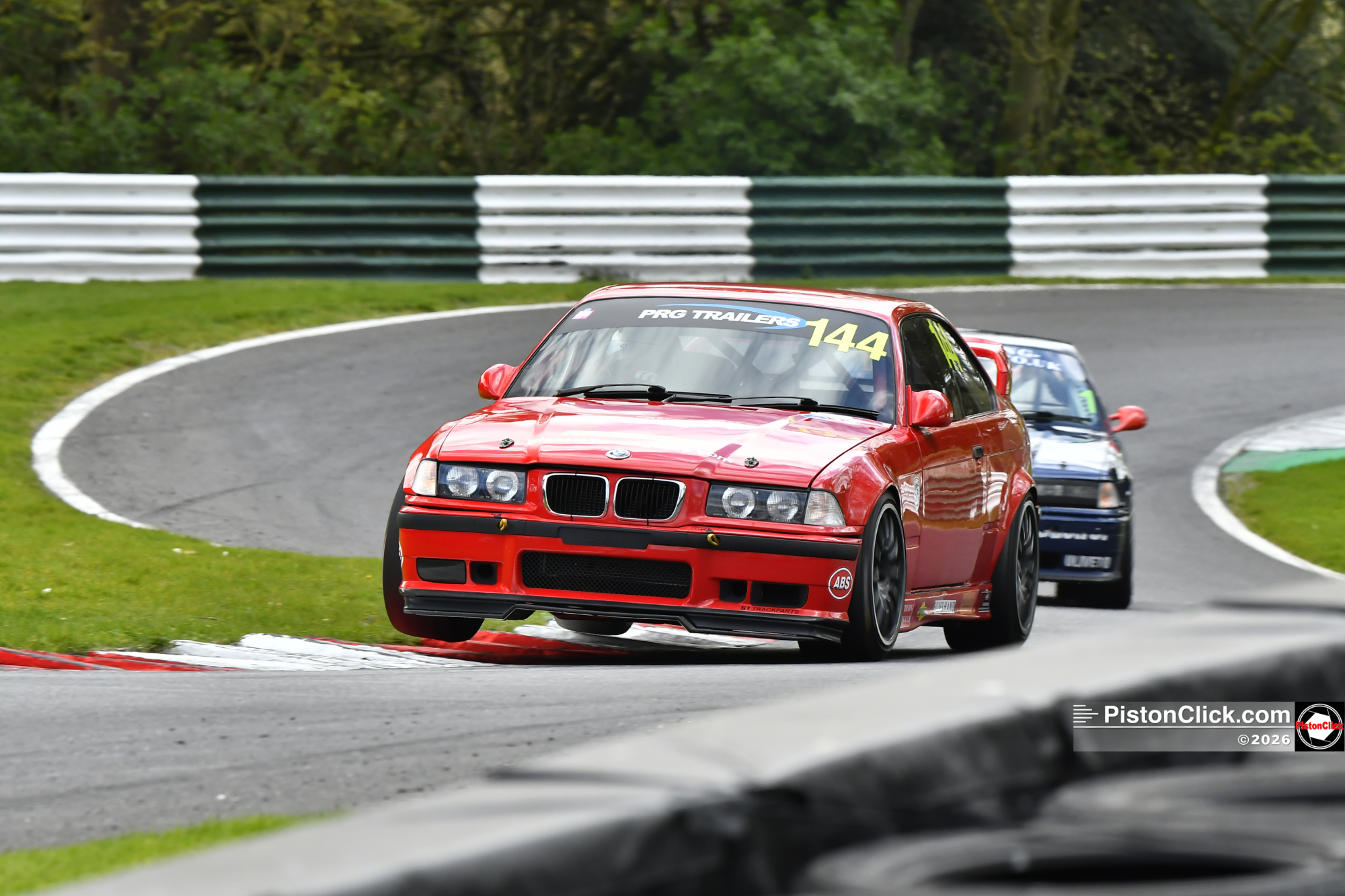 Mike Cutt in his BMW E36 M3 Cadwell Park