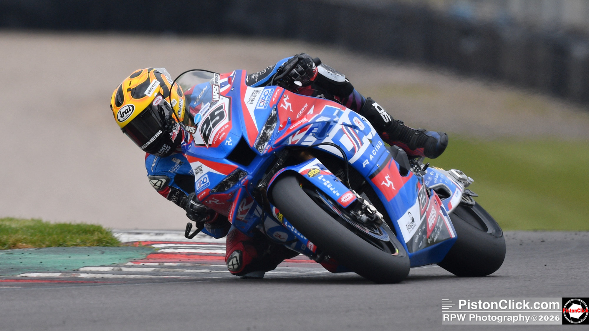 DAO Racing Josh Brookes BSB Test Donington Park