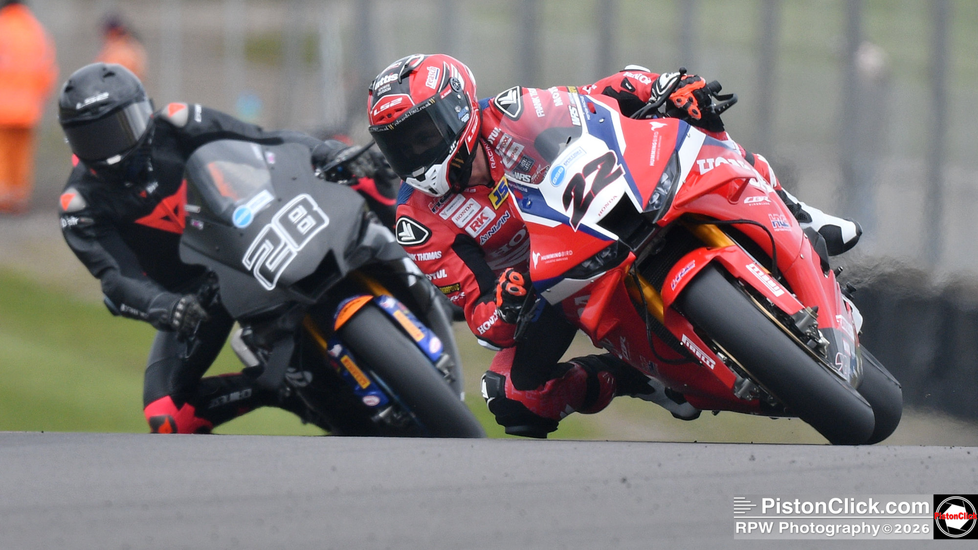 Jason O’Halloran Honda Racing UK BSB Test Donington Park