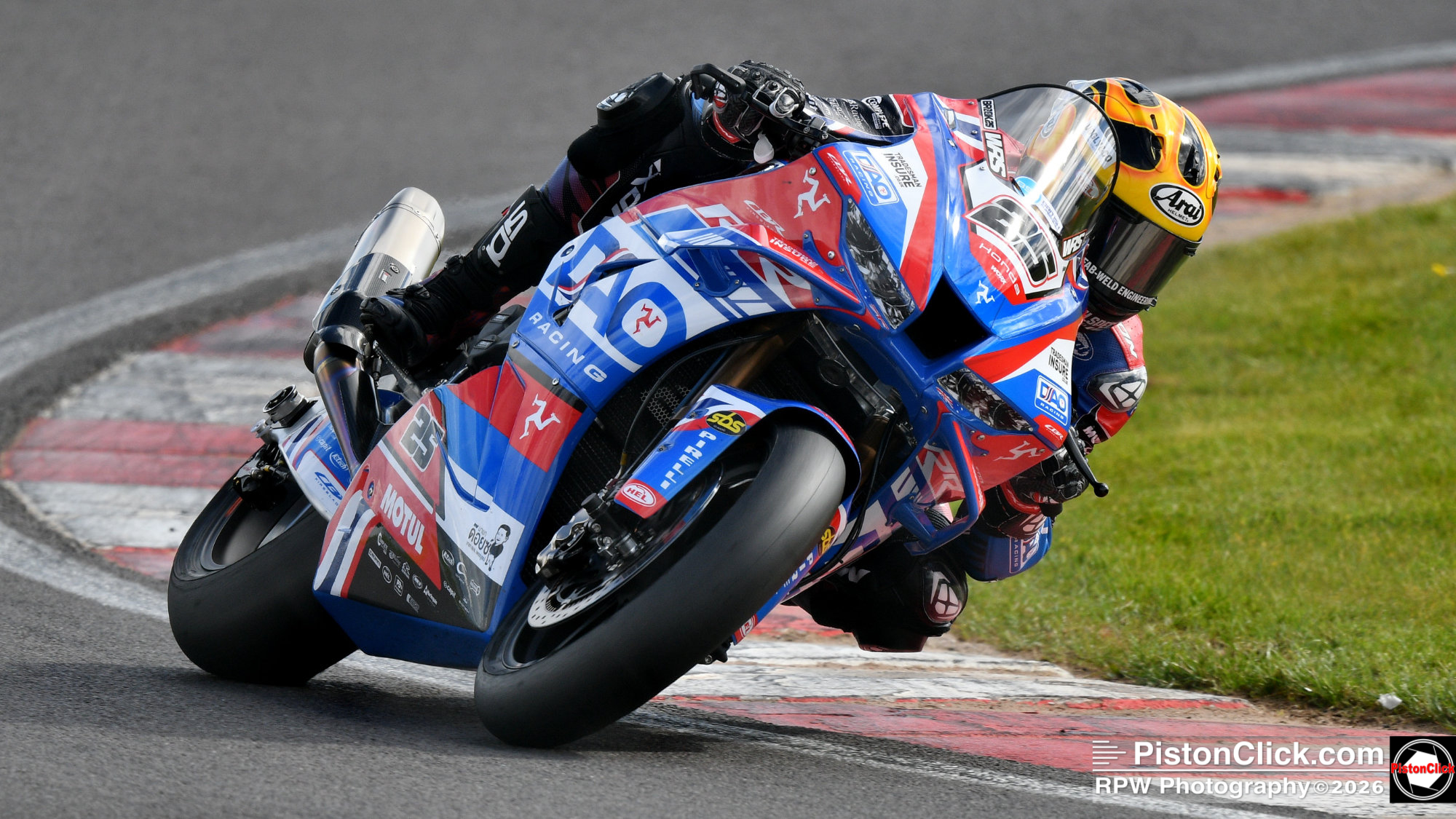 DAO Racing Josh Brookes BSB Test Donington Park