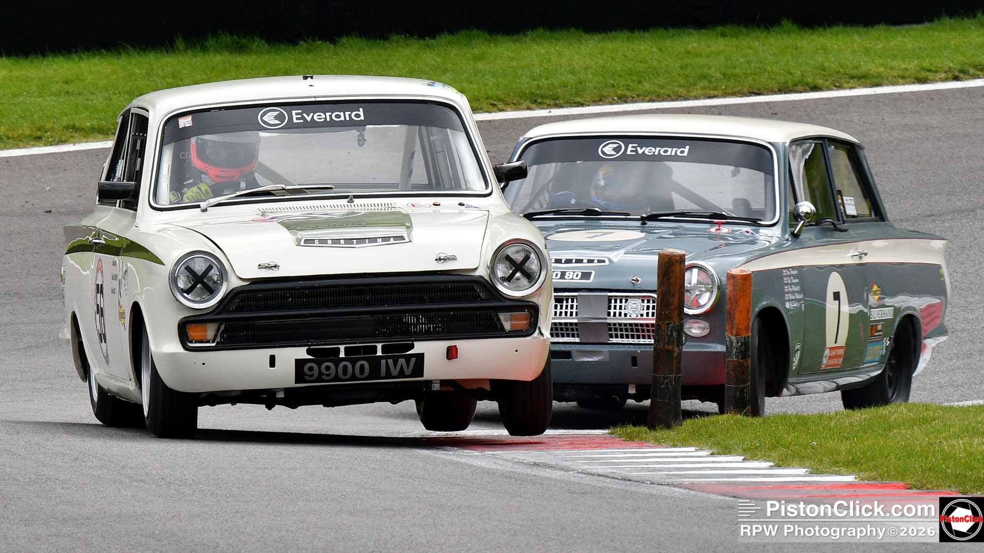 Adam Cunnington and #7 Ian Thompson Pre-66 Touring Cars