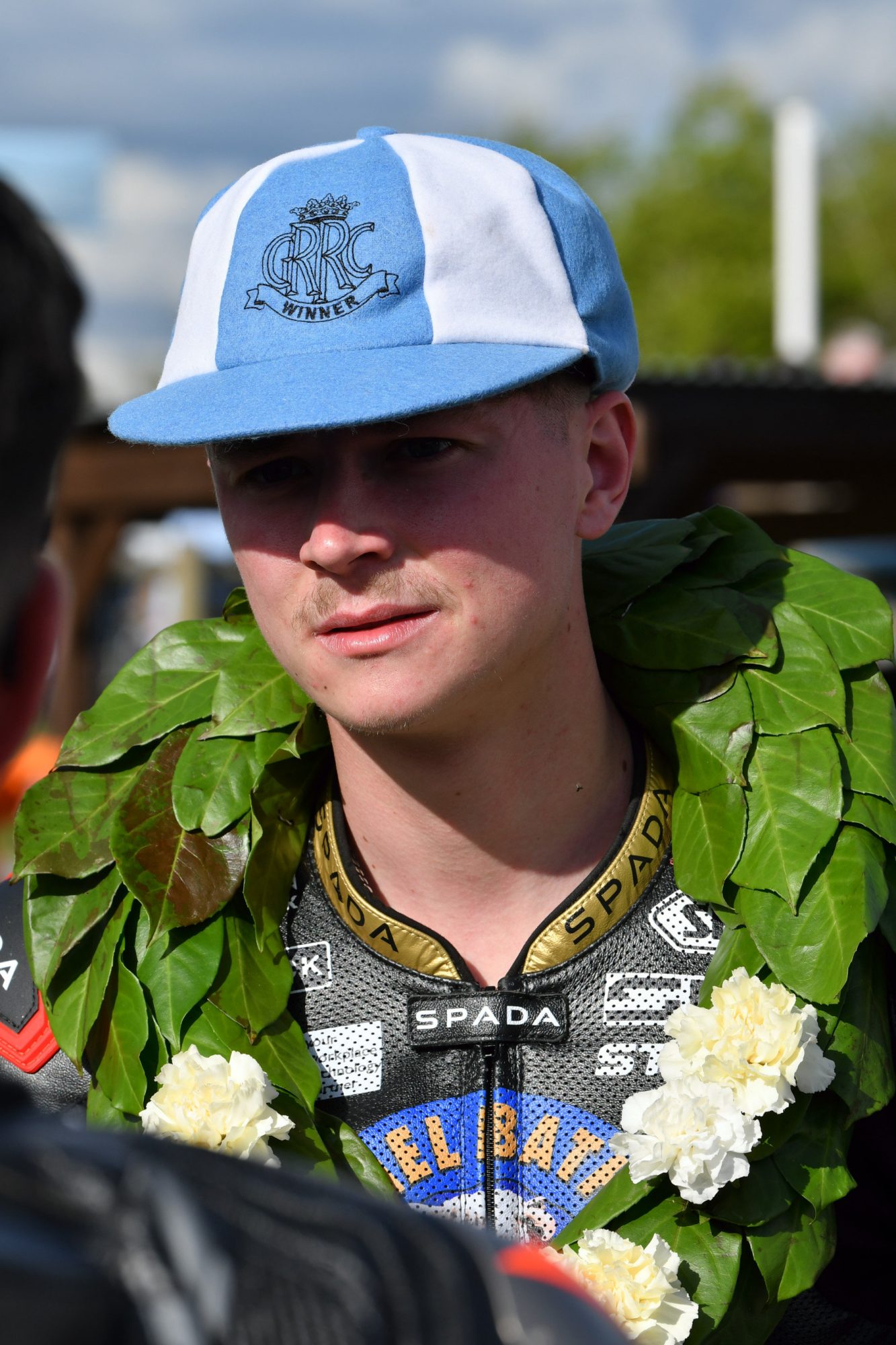 British Superbike rider Storm Stacey at Goodwood