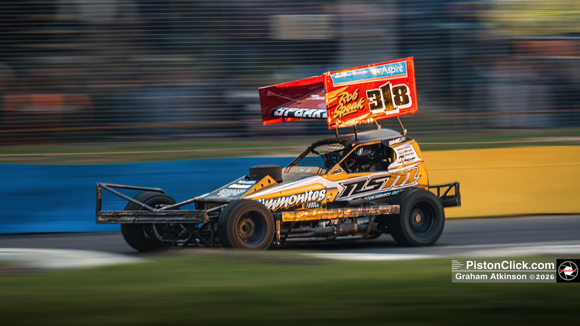 Rob Speak promoter and owner Stock Car Racing Skegness Raceway