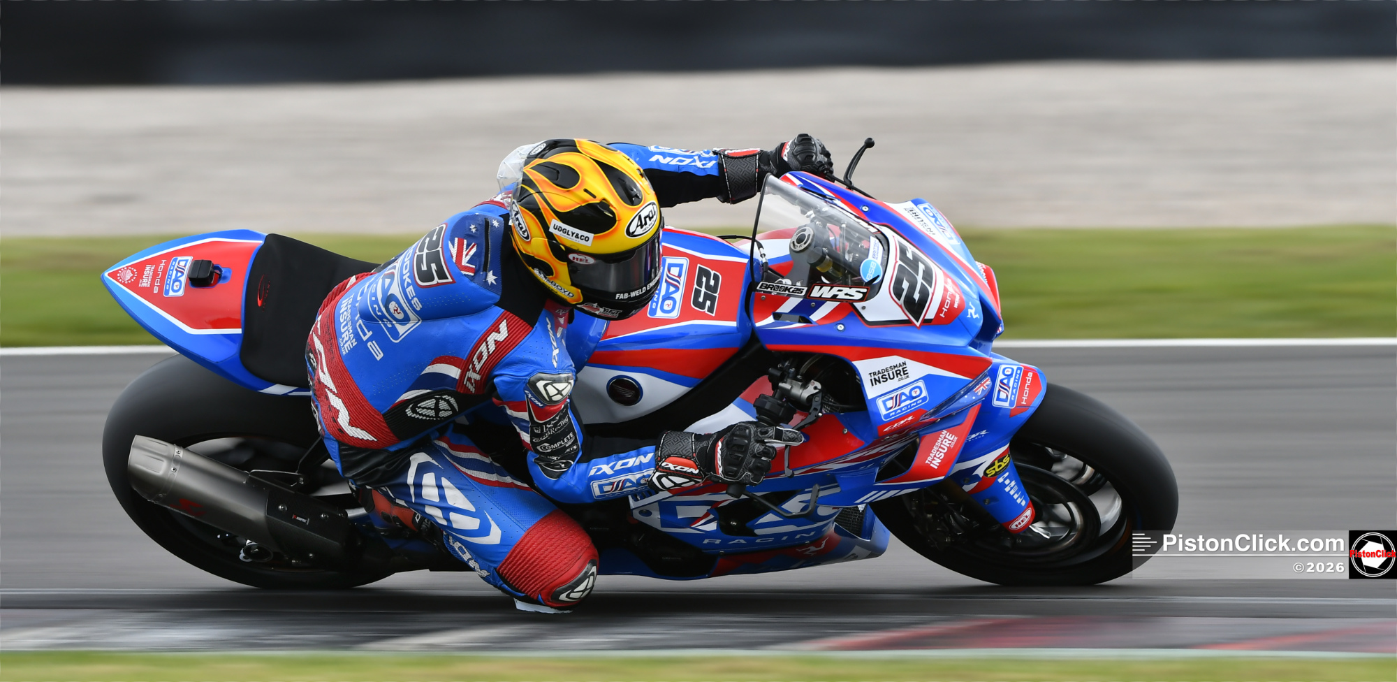 DAO Racing Josh Brookes BSB Test Donington Park