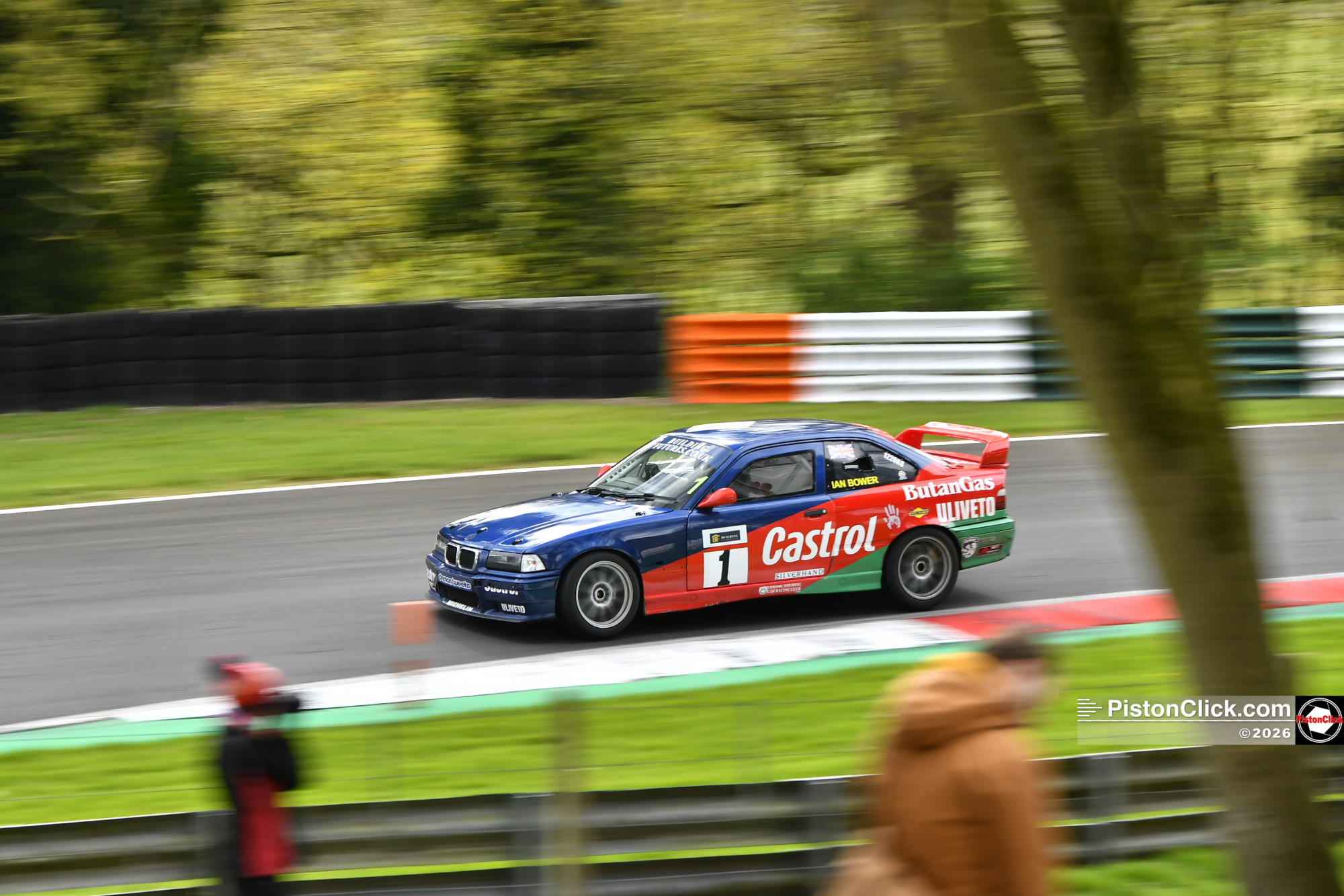 Ian Bower BMW M3, competing in the Classic Thunder class