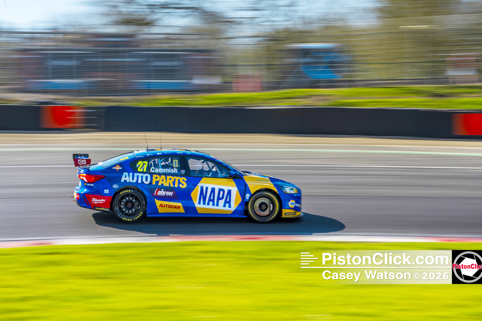 BTCC Dan Cammish NAPA Racing UK