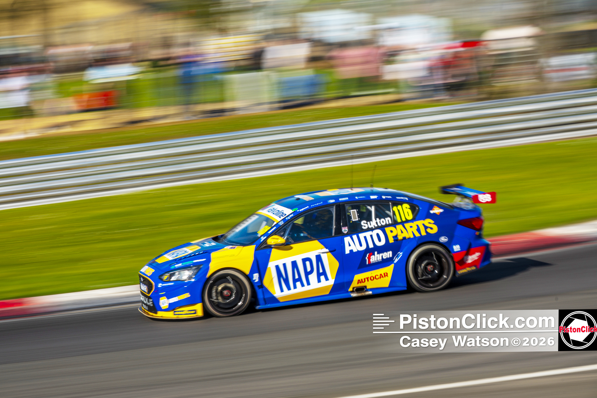 BTCC Ashley Sutton BTCC 2026 Season Launch