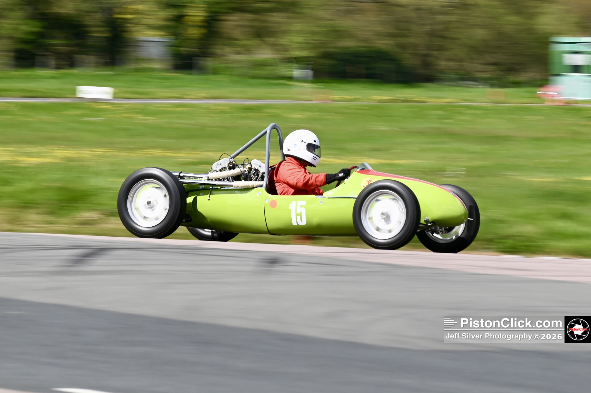 Auto testing at Curborough Sprint Course