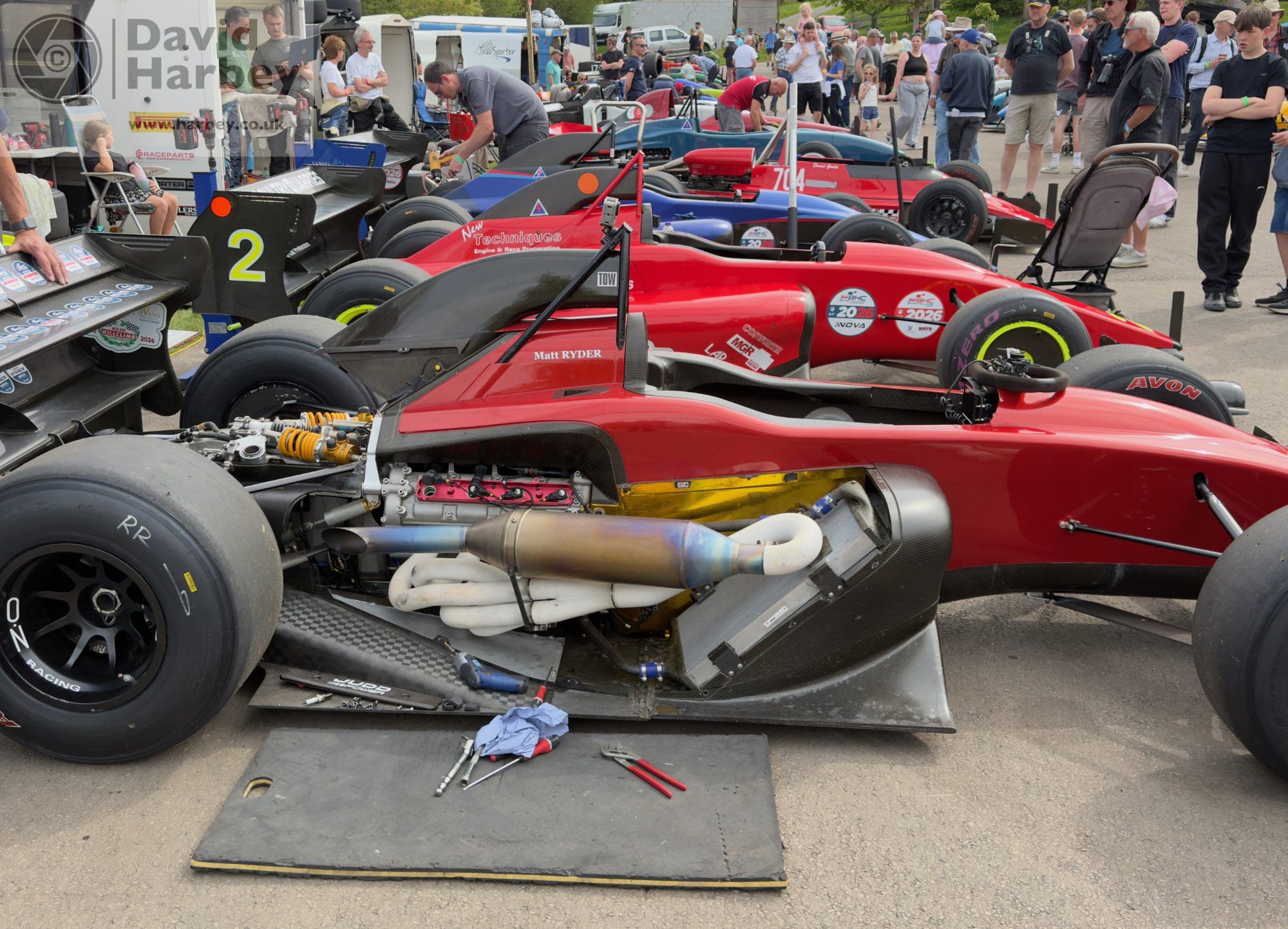 Matt Ryder Prescott paddock