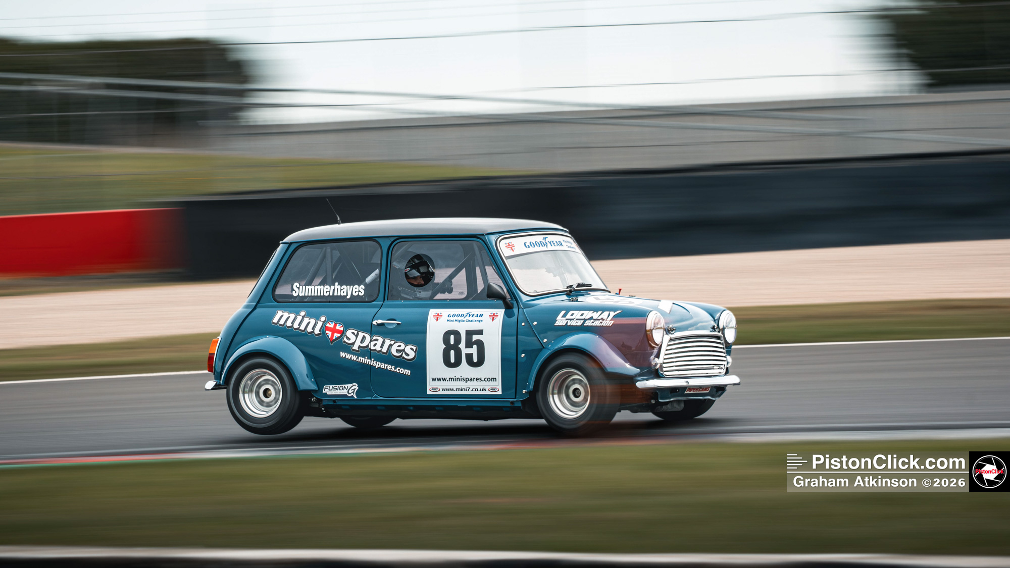 Sam Summerhayes Mini Miglia Donington Test Day