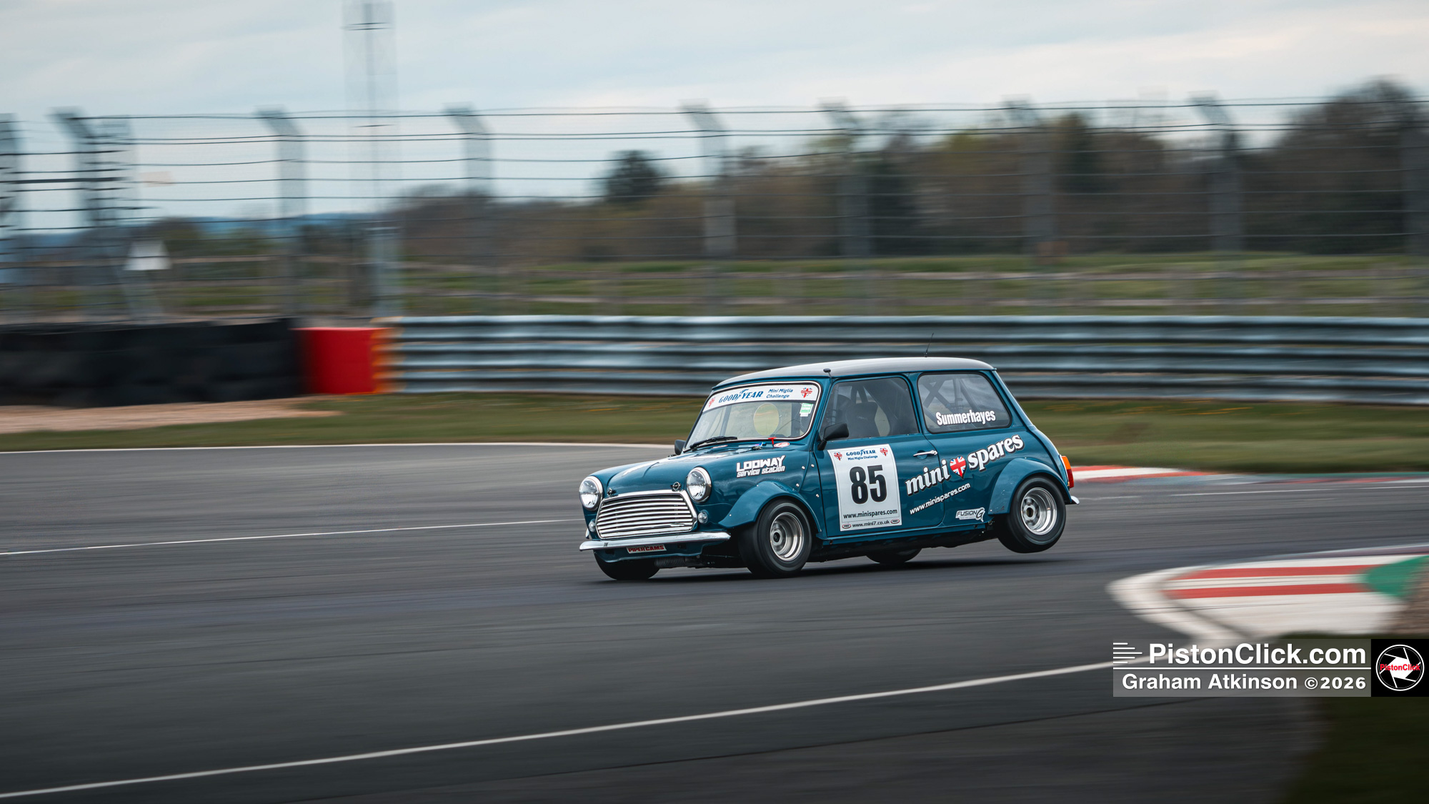 Sam Summerhayes Mini Miglia Donington Test Day
