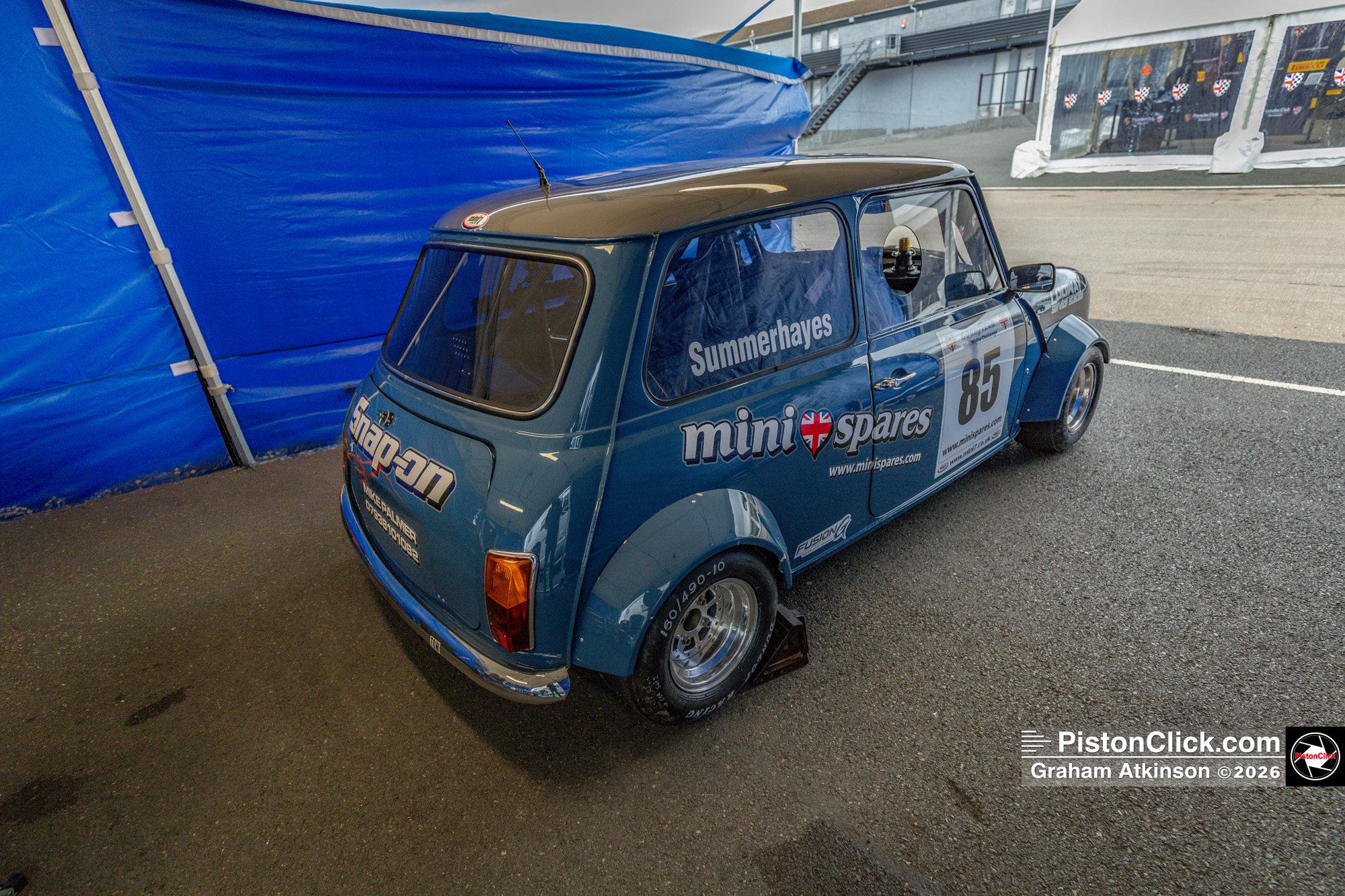 Sam Summerhayes Mini Miglia Donington Test Day
