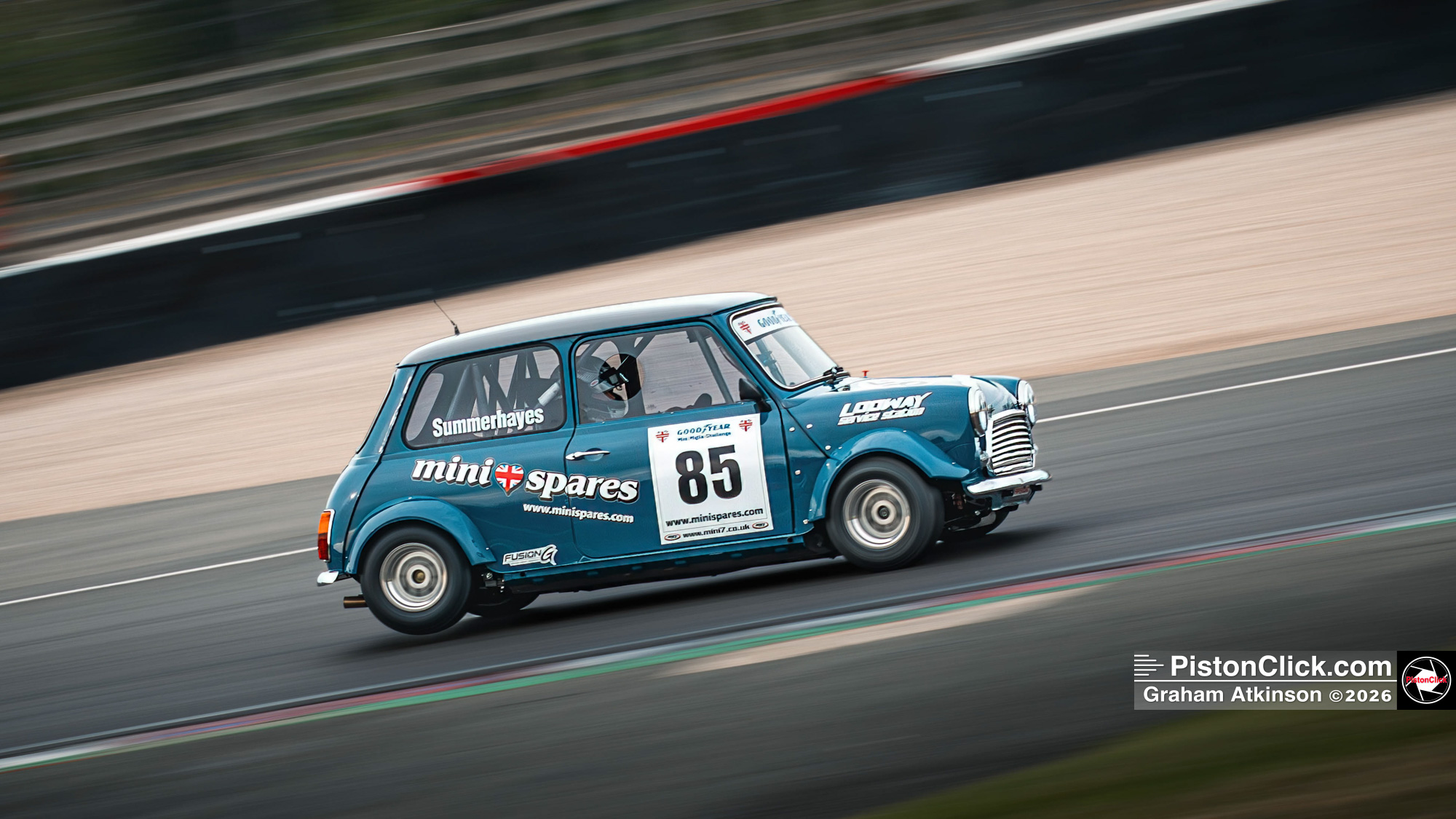 Sam Summerhayes Mini Miglia Donington Test Day