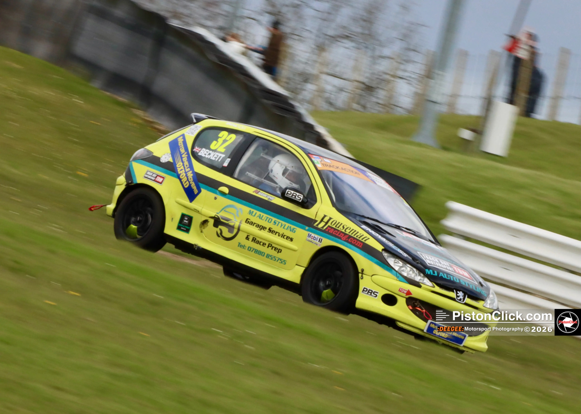 Mervyn BECKETT Peugeot 205 GTi Track Action Racing Club