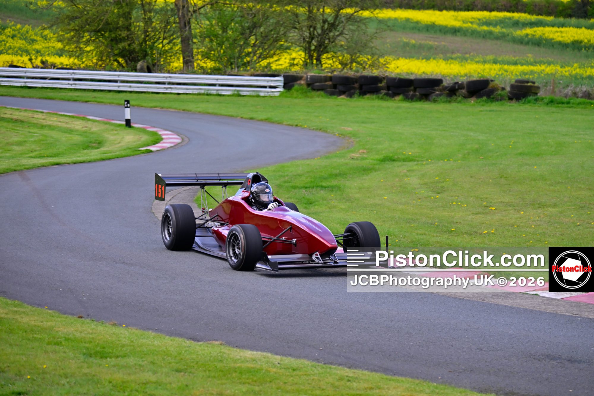 David Tatham driving his DJ Firehawk Harewood Spring Championship