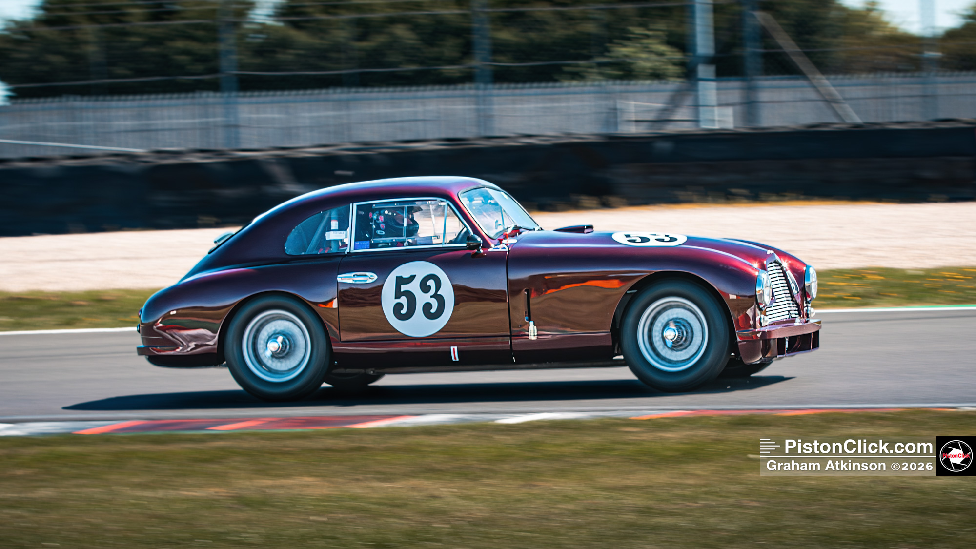 1952 Aston Martin DB2 historic race car