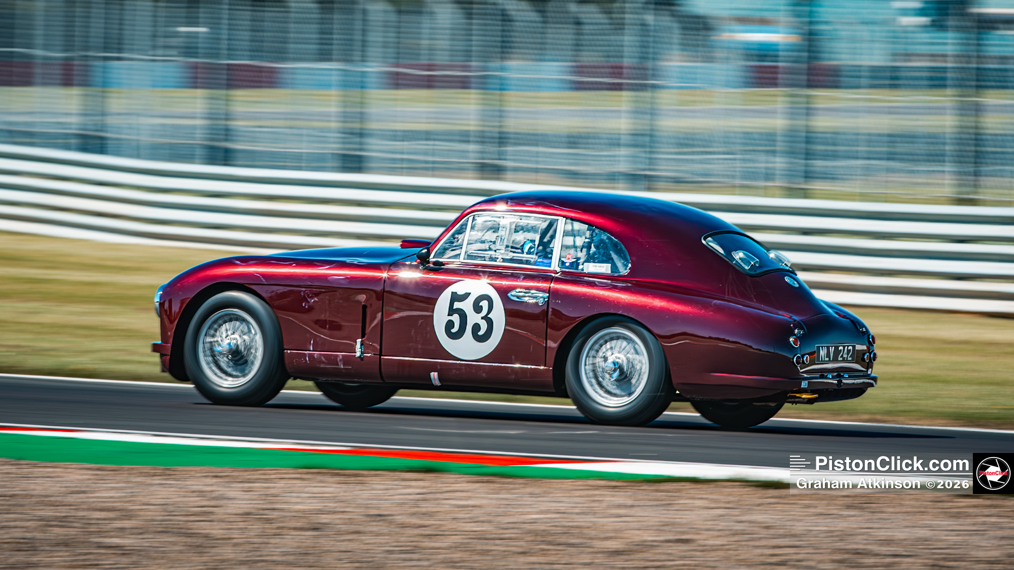 1952 Aston Martin DB2 historic race car
