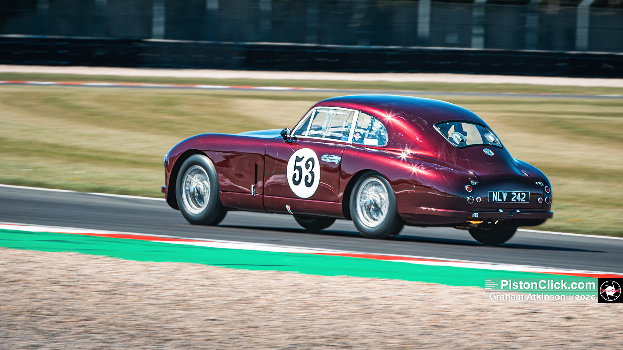 1952 Aston Martin DB2 historic race car