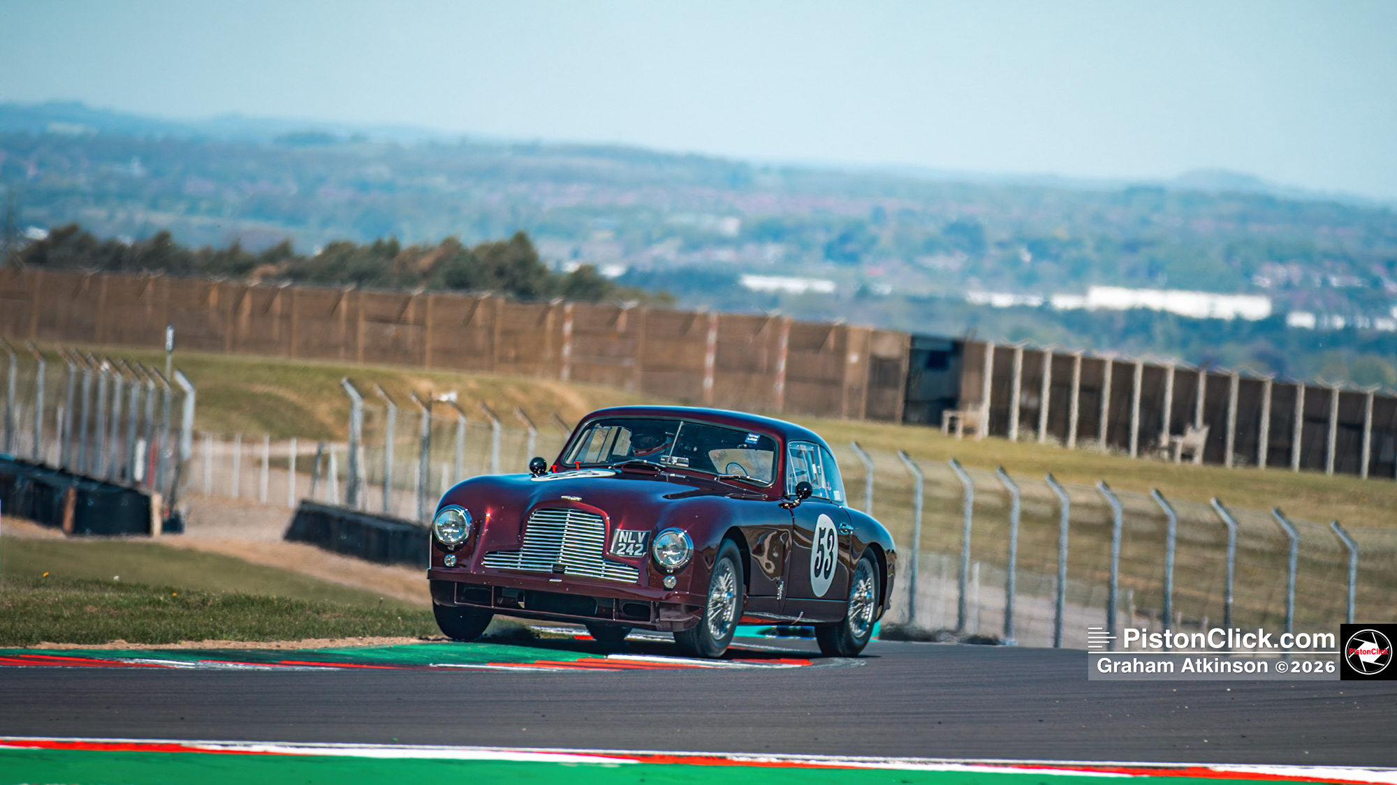 1952 Aston Martin DB2 historic race car