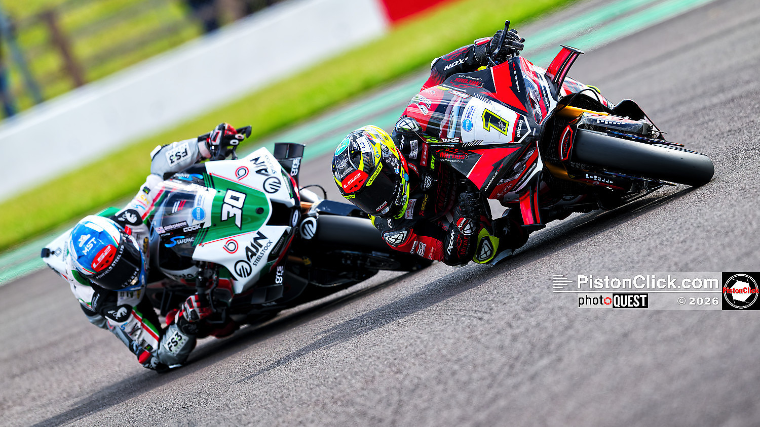 Kyle Ryde and Mac Cook British Superbikes