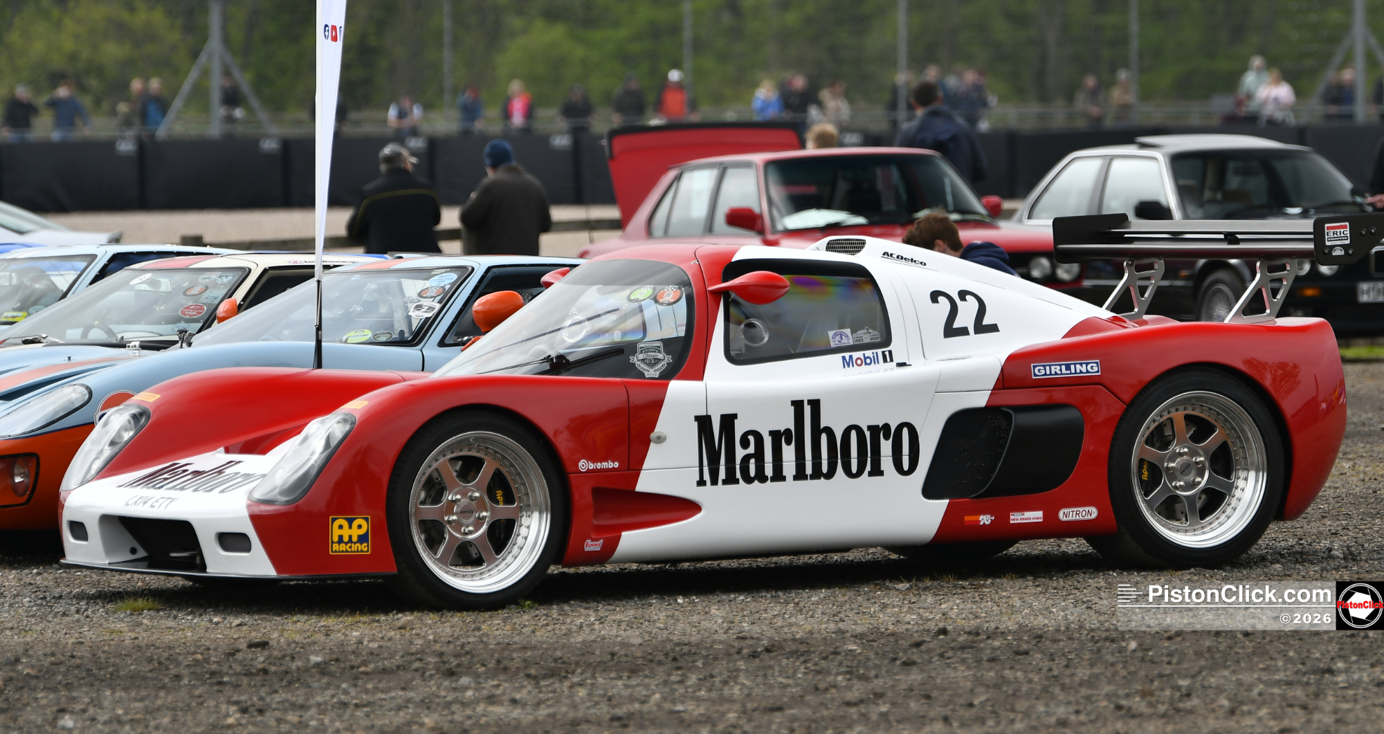 Donington Historic 2026 Car club displays