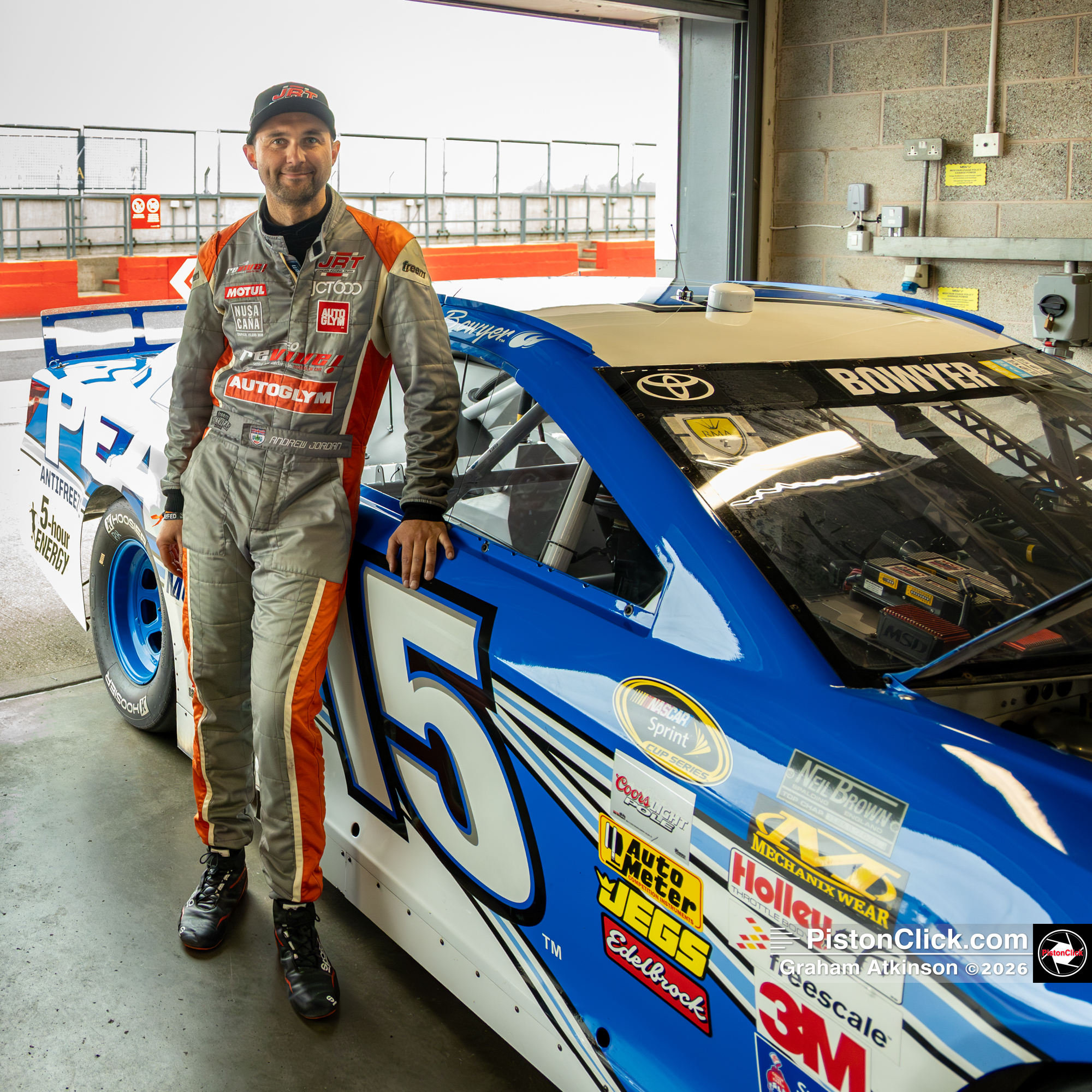 Andrew Jordan Ex-Clint Bowyer NASCAR Toyota Camry