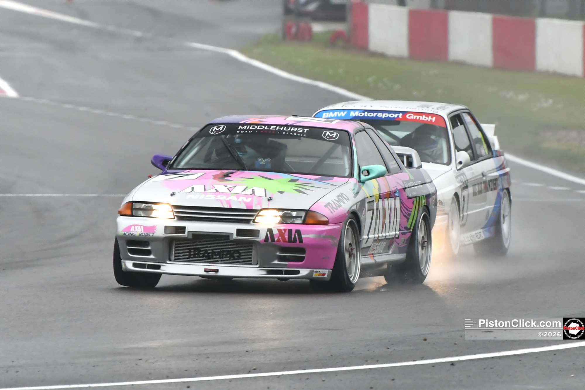 Andy and Chris Middlehurst in their R32 GT-R