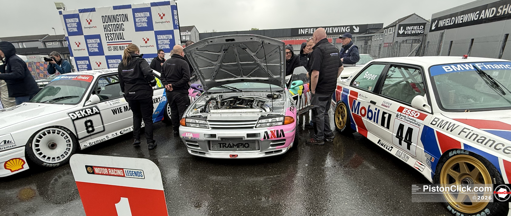 Historic Touring Car Challenge Andy and Chris Middlehurst in their #7 R32 GT-R
