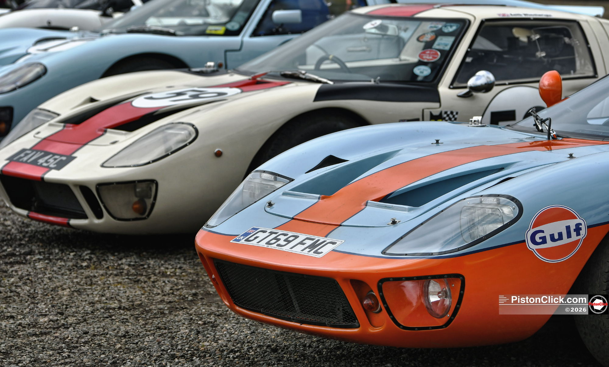 Donington Historic 2026 Car club displays
