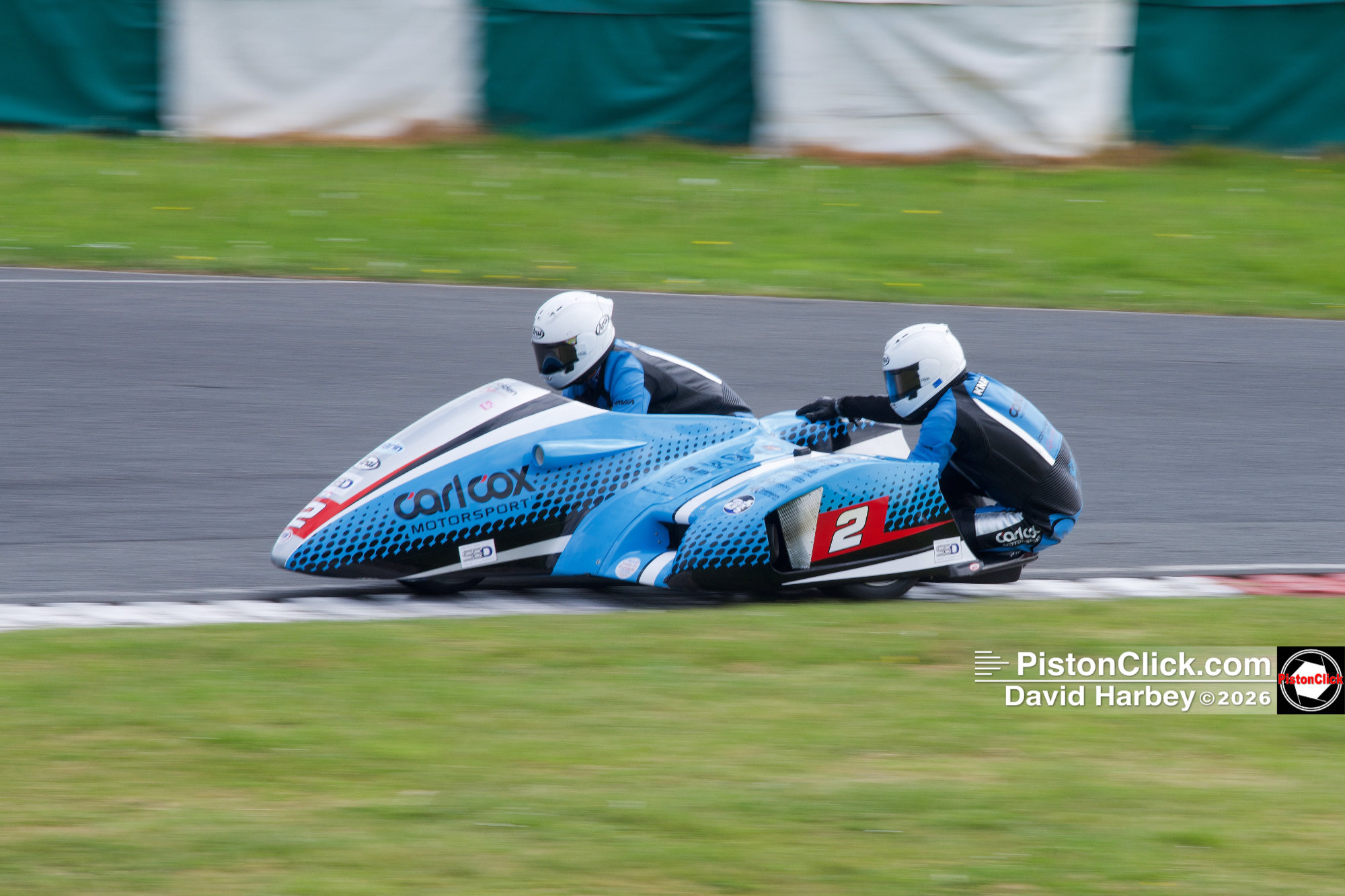 EMRA sidecars at Mallory Park