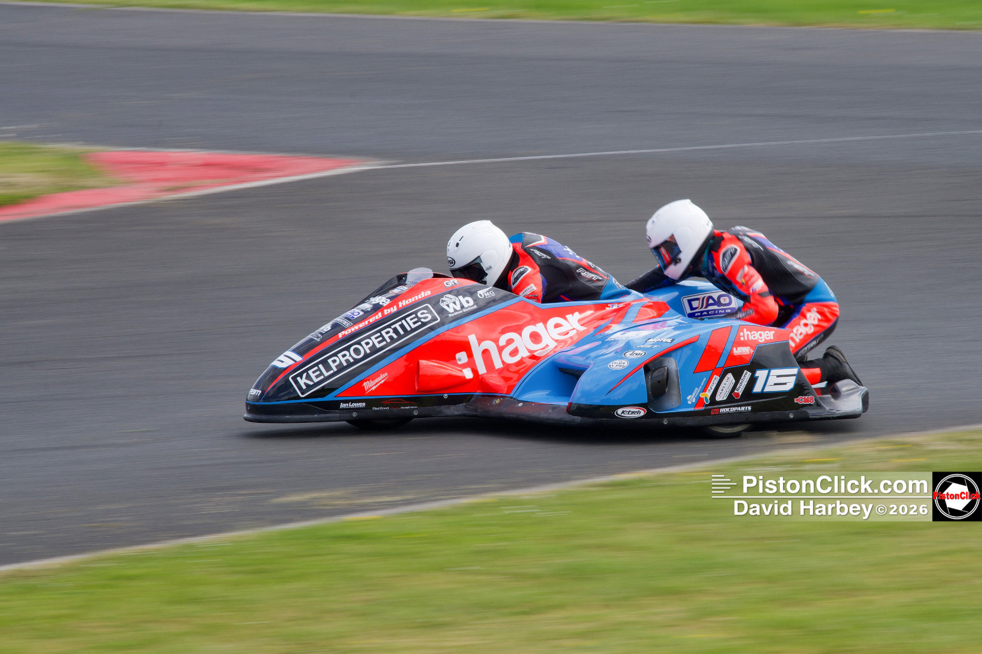 EMRA sidecars at Mallory Park