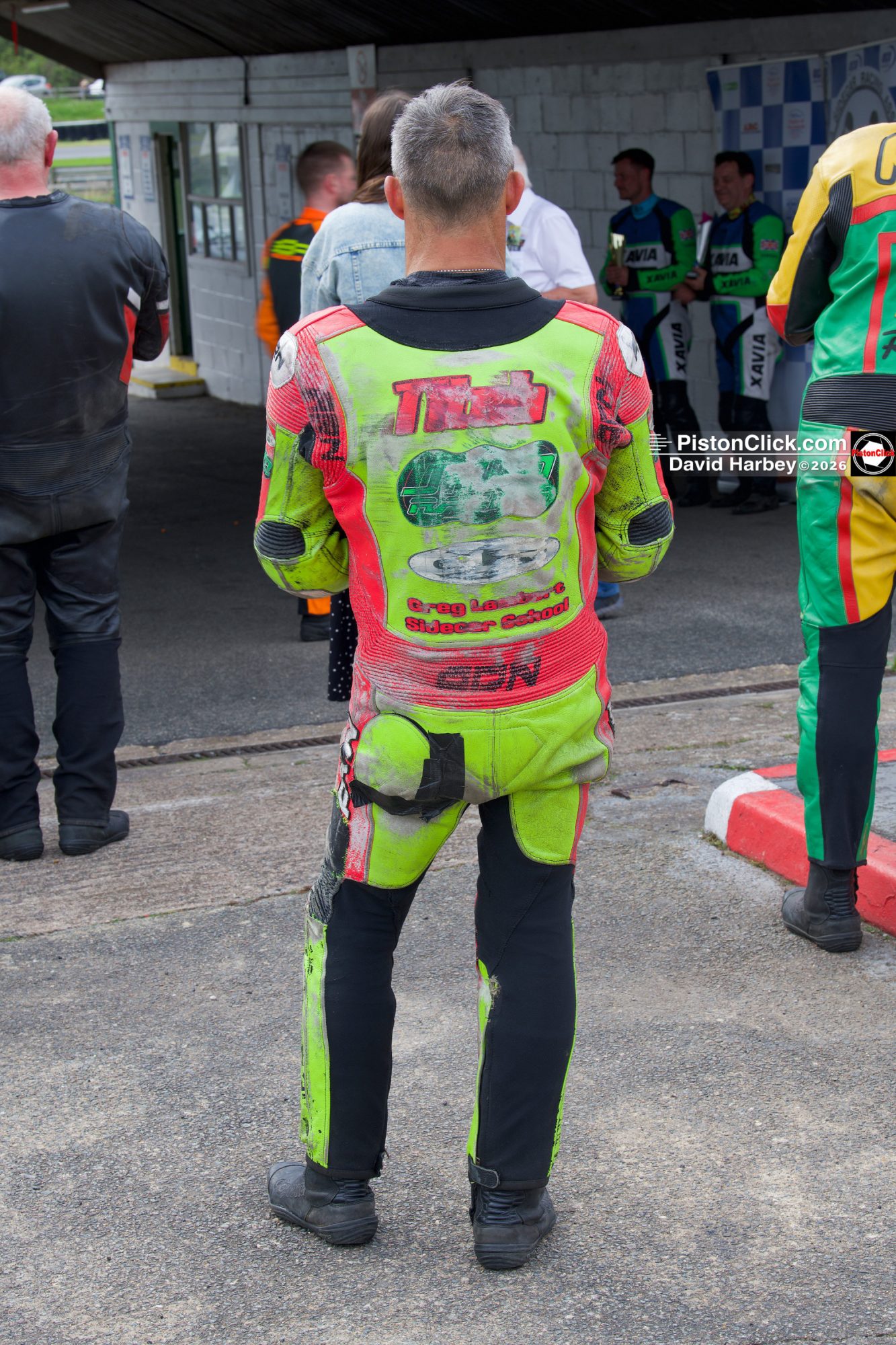 EMRA sidecars at Mallory Park