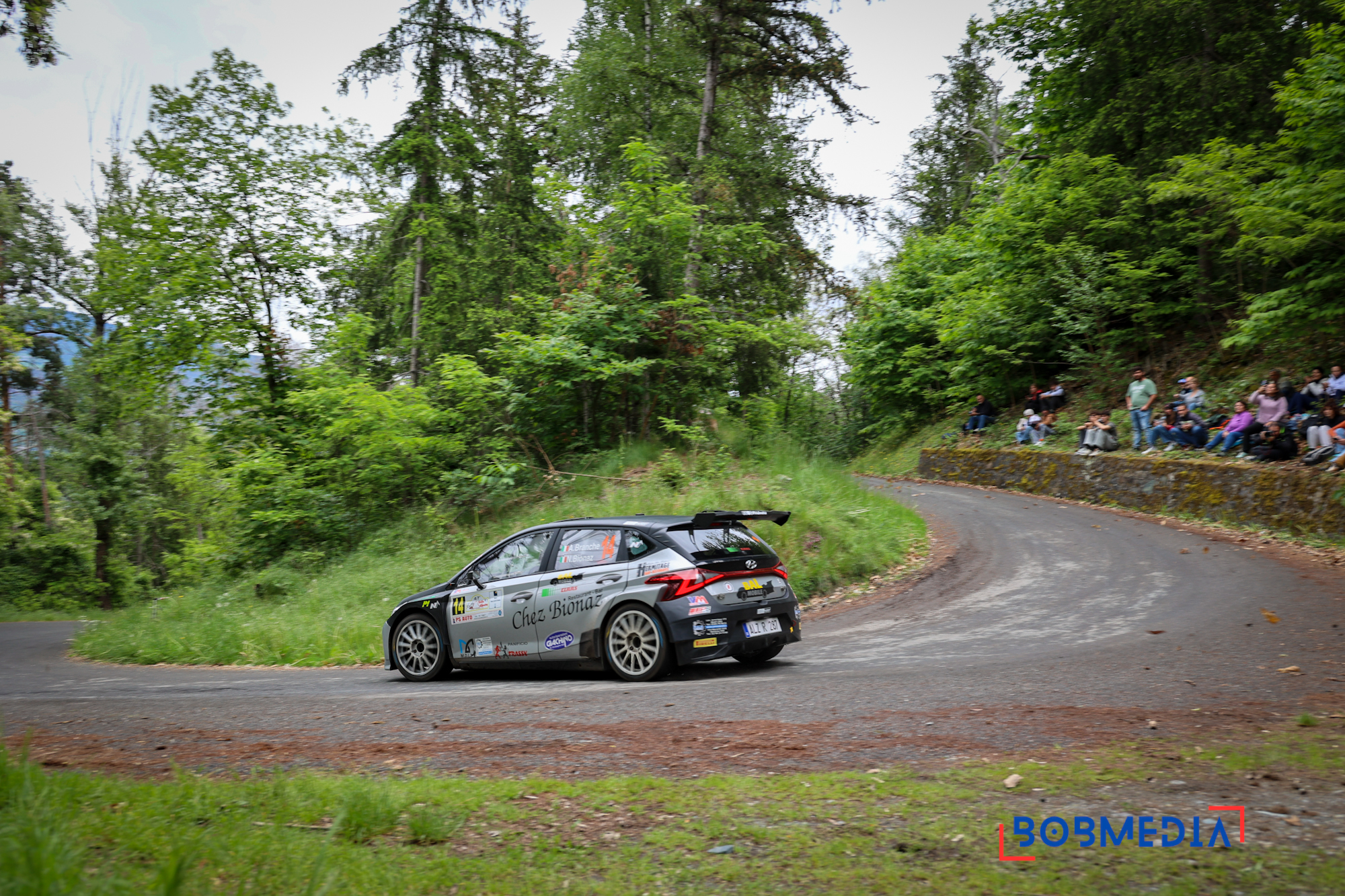 Marcel Porliod and André Perrin 47th Rally Valle d’Aosta