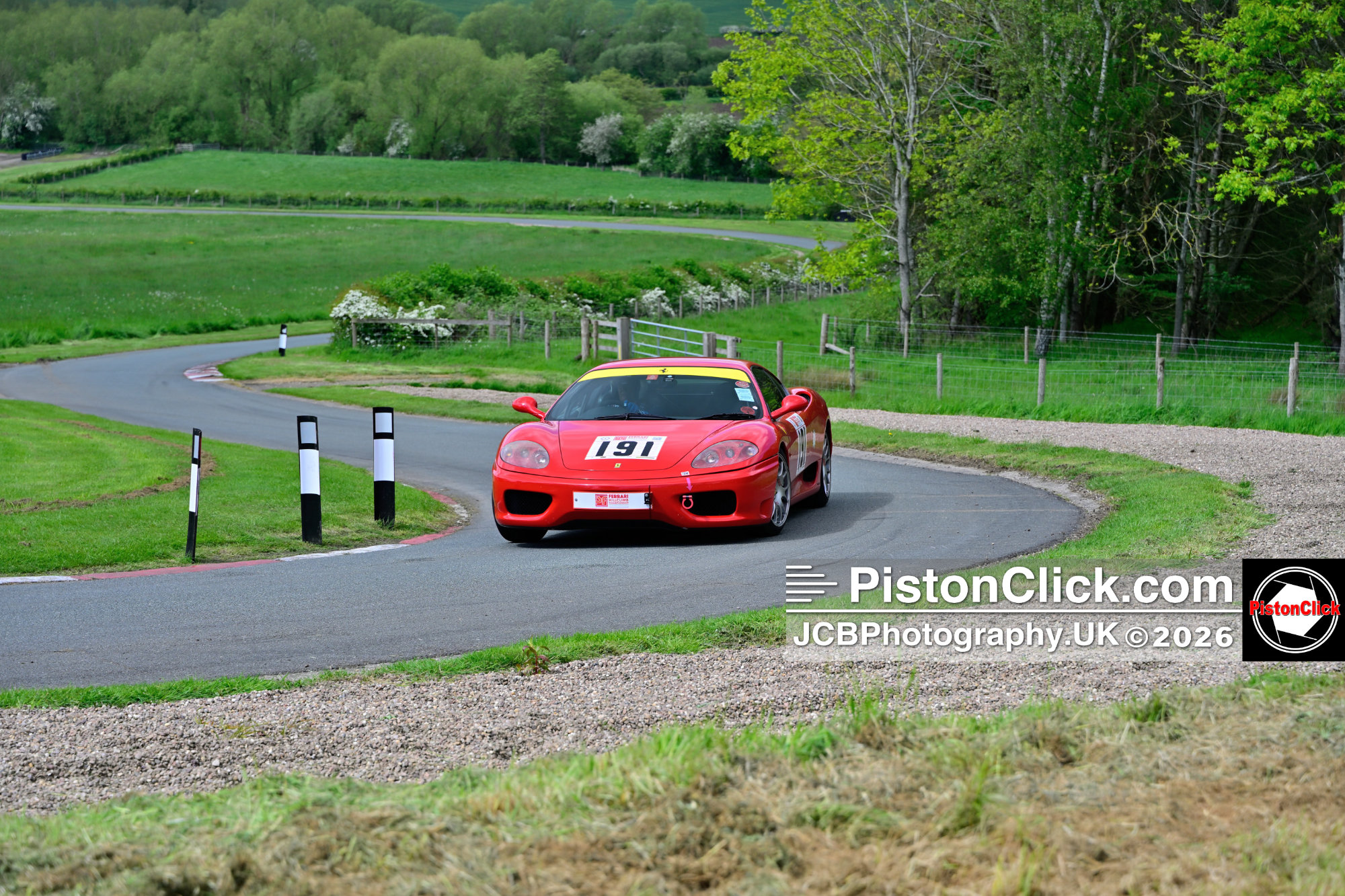 Ferrari’s Owners Club Harewood Open Hillclimb