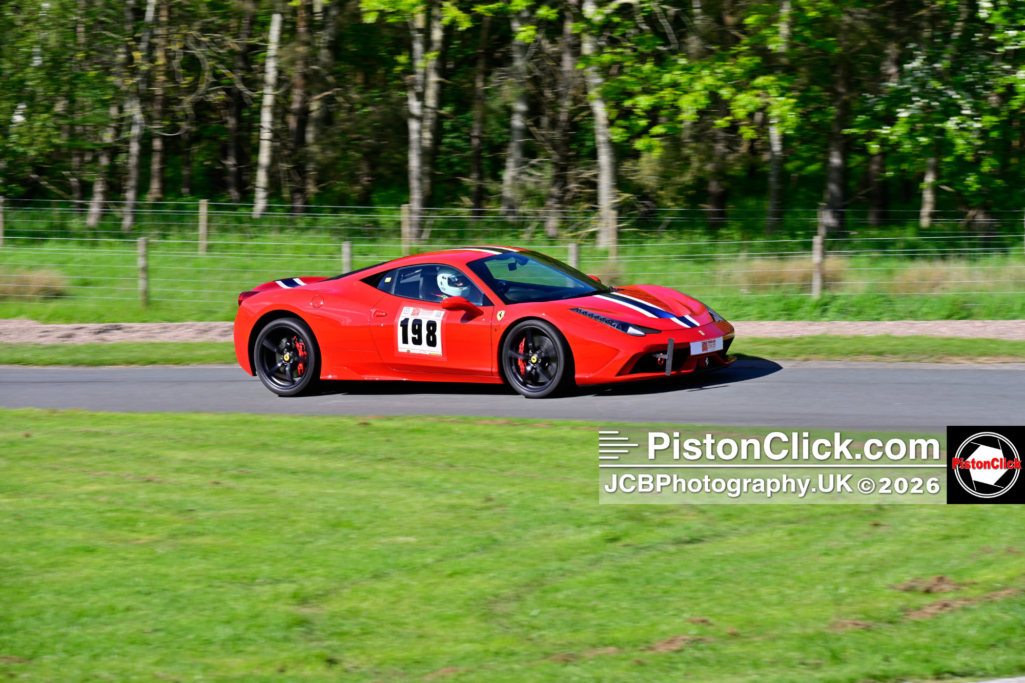 Rob Samuels Ferrari’s Owners Club Harewood Open Hillclimb