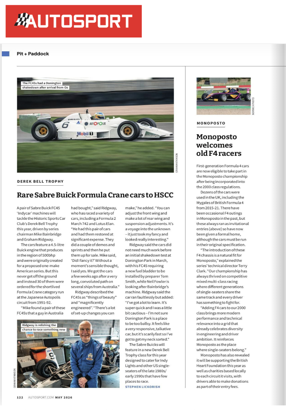 Graham Atkinson Photography AutoSport