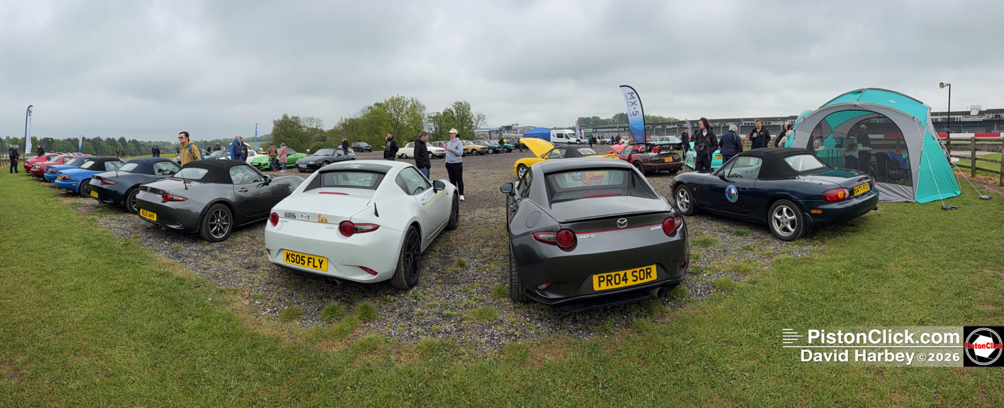 MX-5 Owners Club Donington Historic Festival 2026