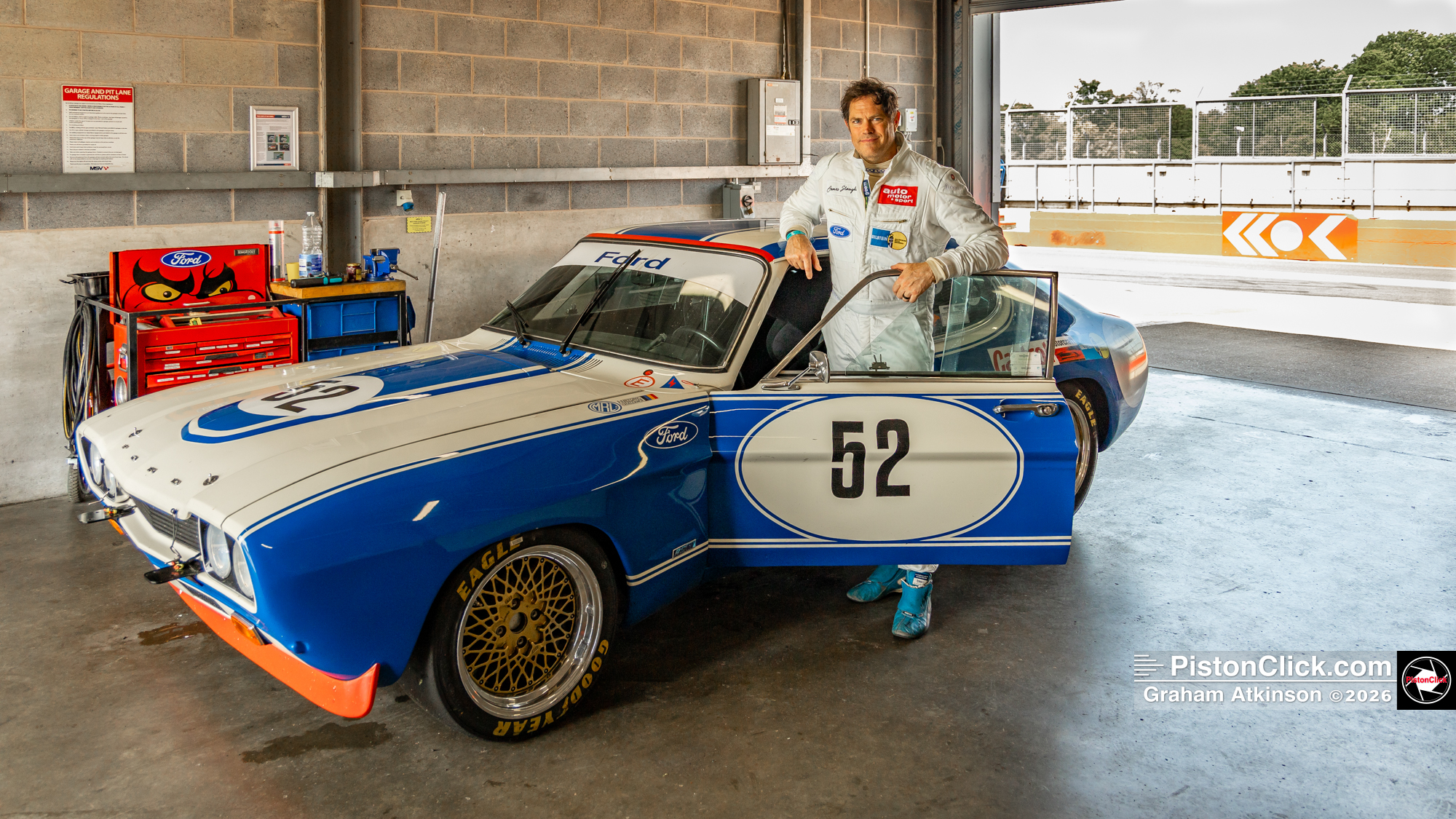 James Slaughter 1972 Ford Capri RS2600