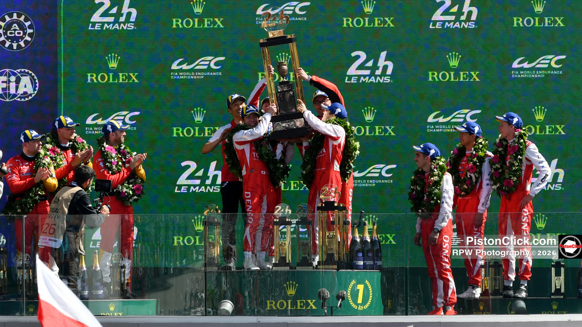 Toyota win the Le Mans 24 Hours