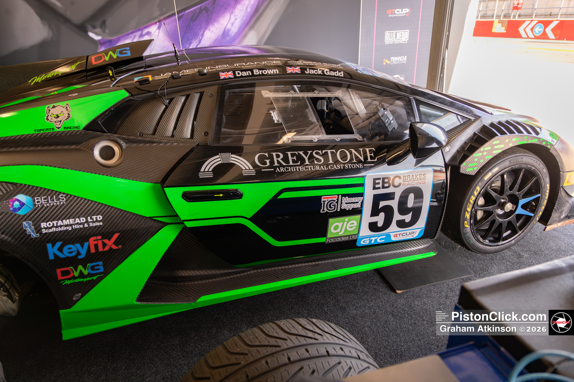 Jack Gad Lamborghini Huracán Super Trofeo Evo