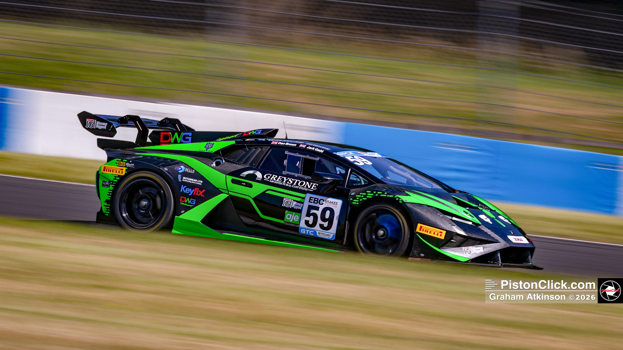 Jack Gad Lamborghini Huracán Super Trofeo Evo