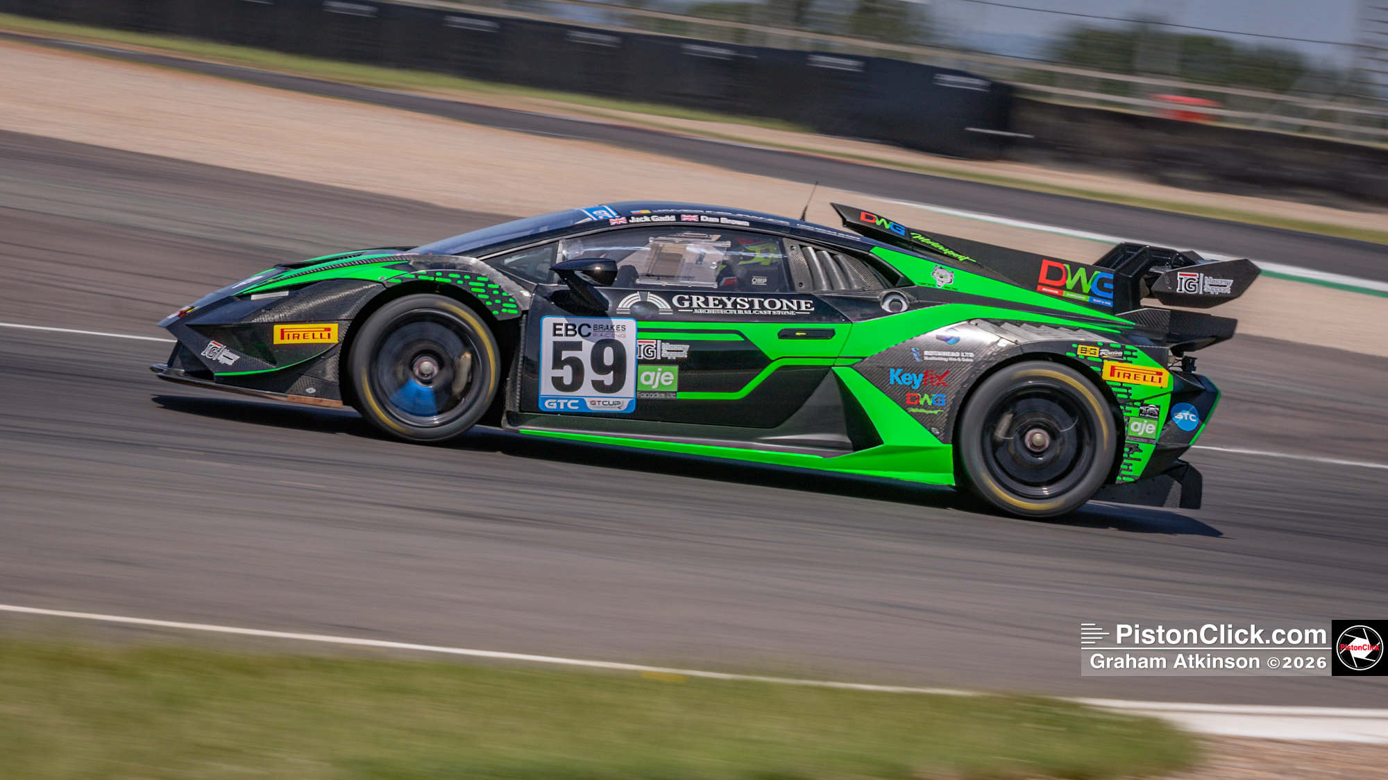 Jack Gad Lamborghini Huracán Super Trofeo Evo