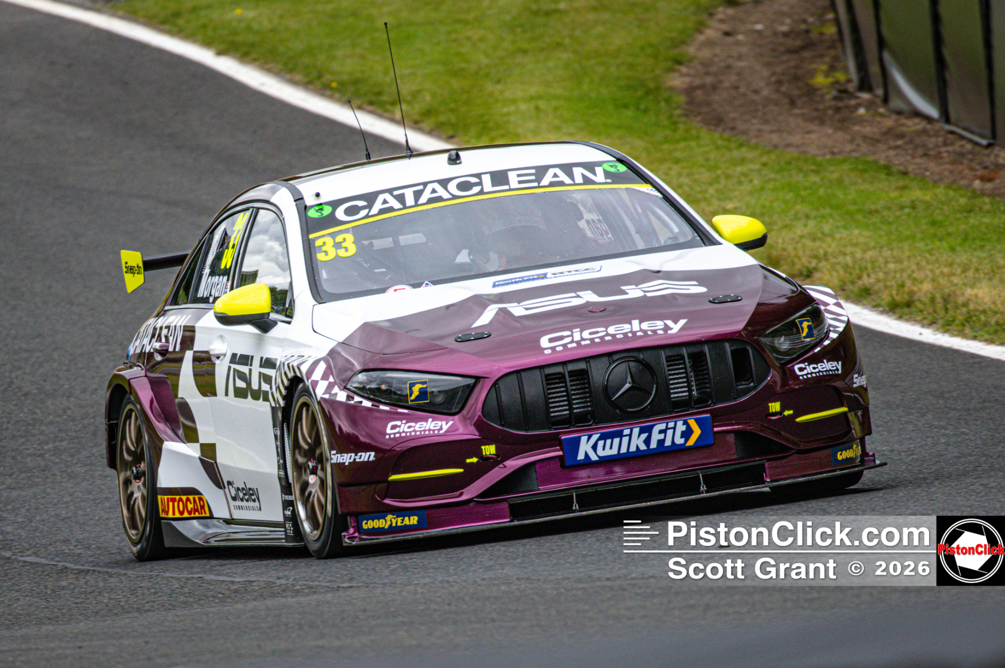 Adam Morgan BTCC Oulton Park 2026