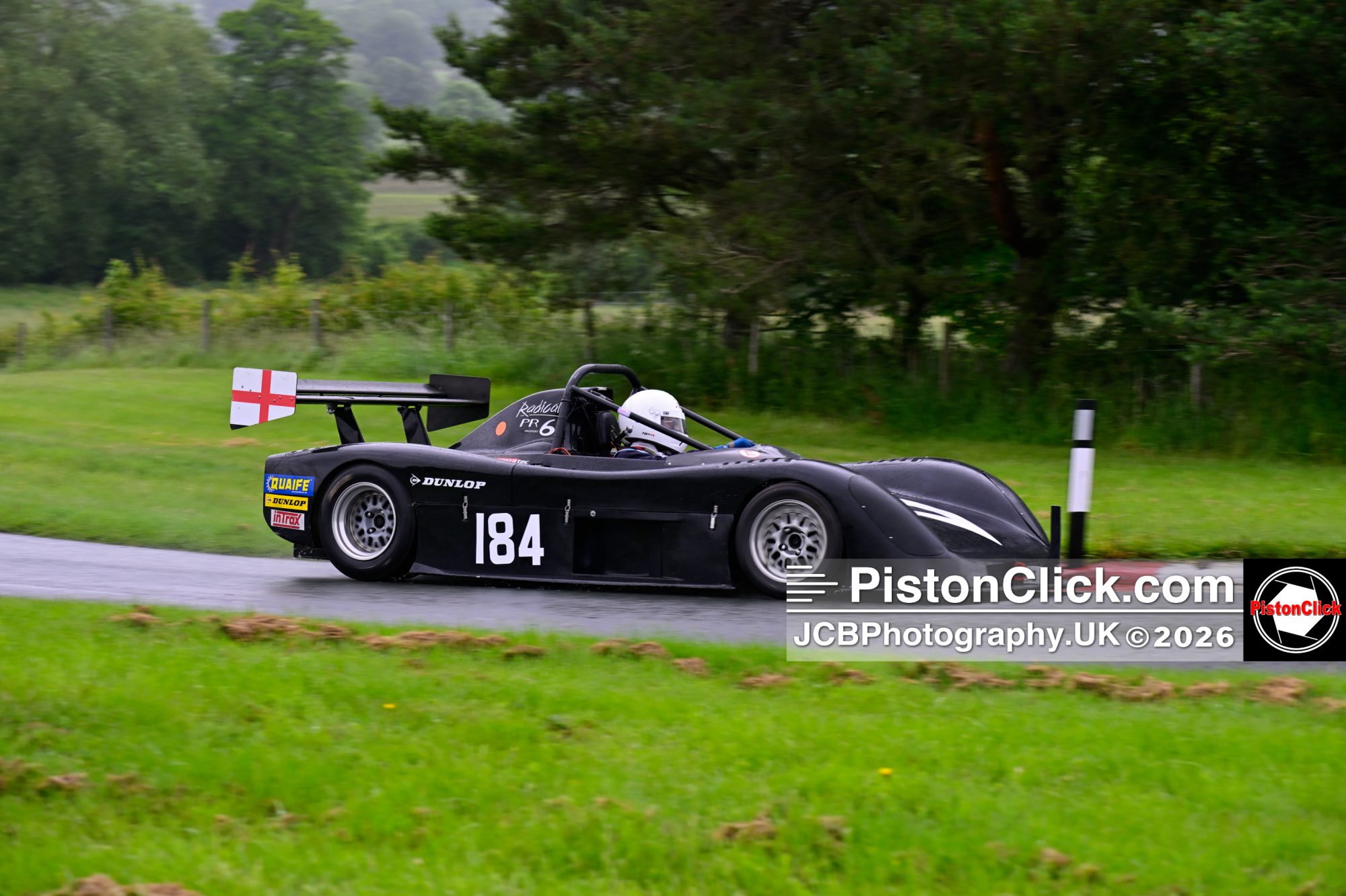 John Prickett driving his Radical PR6