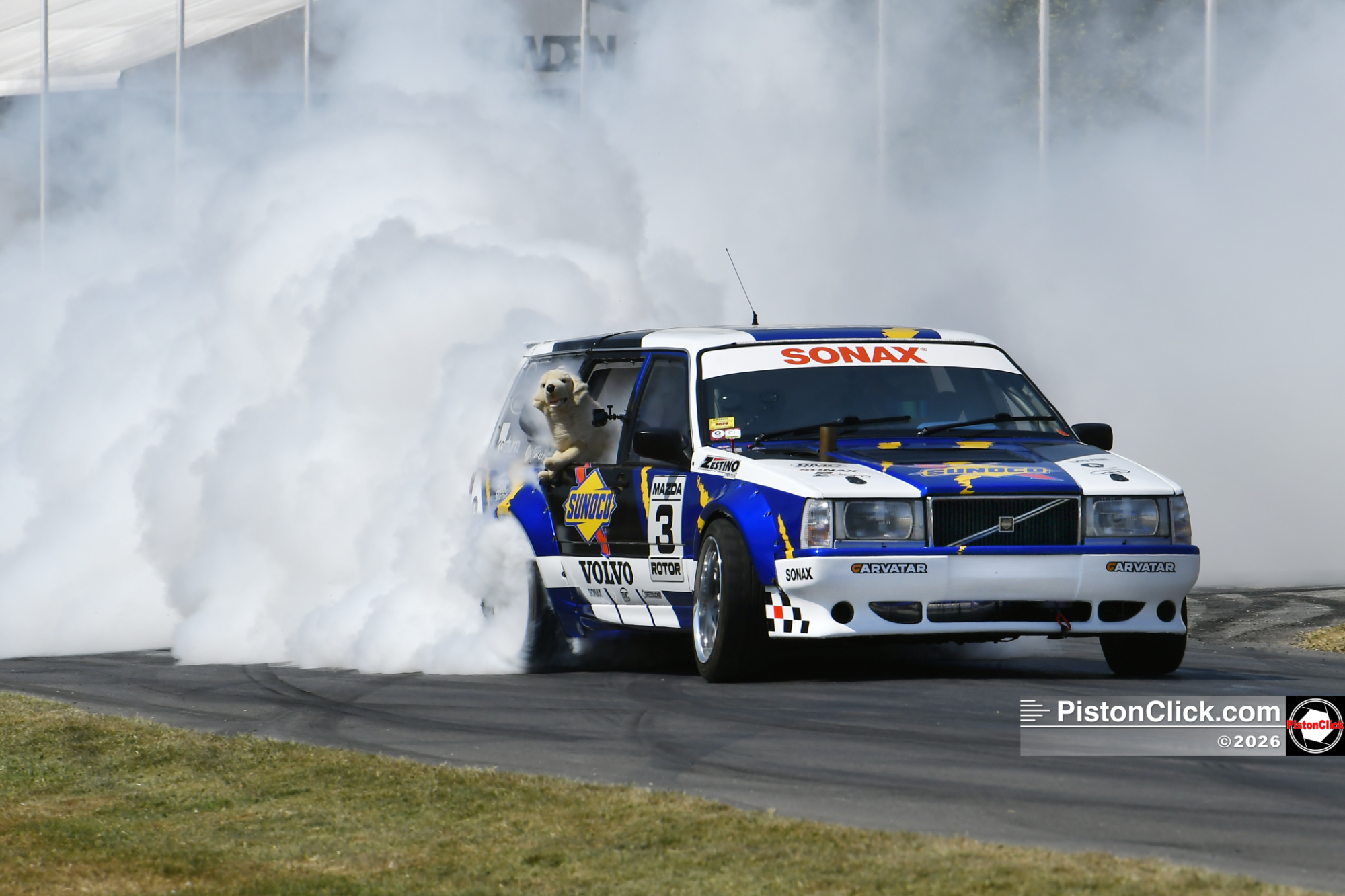 Drifting at Goodwood Festival of Speed