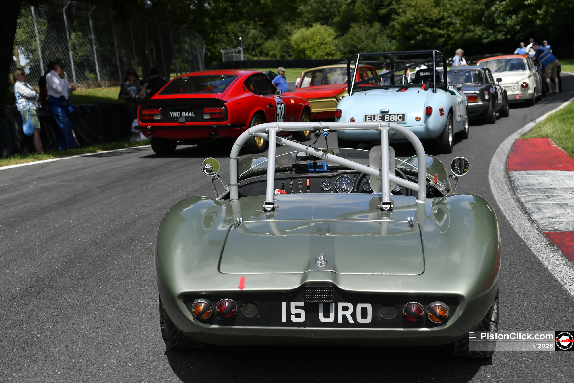 Classic Sports Car Club at Cadwell