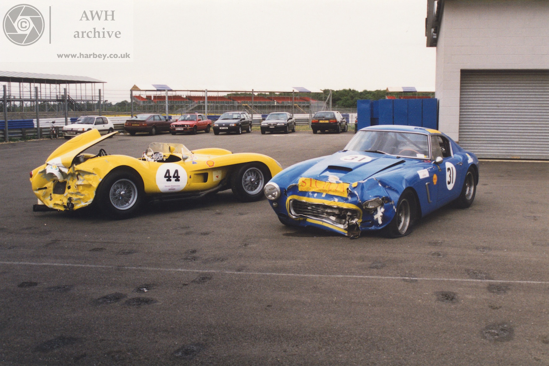 Carlos Monteverde and Bart Rosman Silverstone Classic 1992